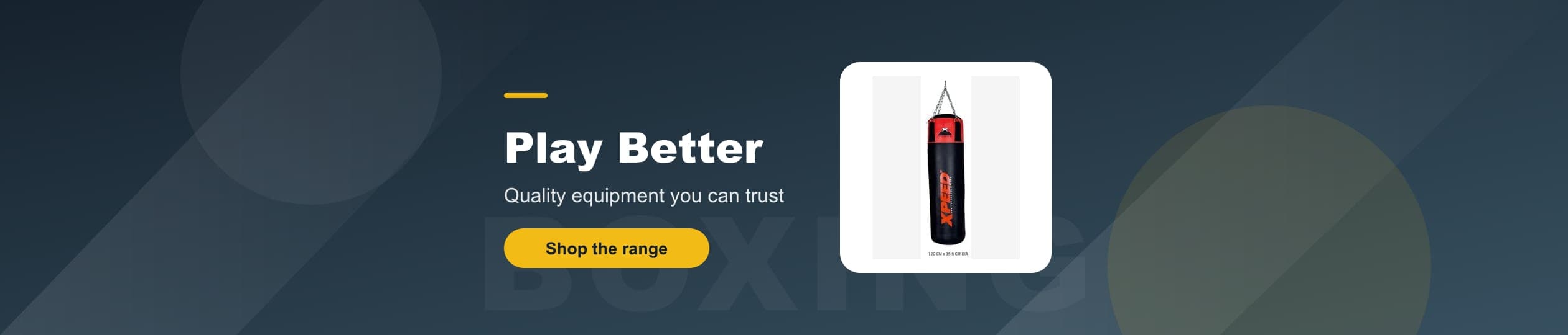 Boxing - Quality equipment you can trust