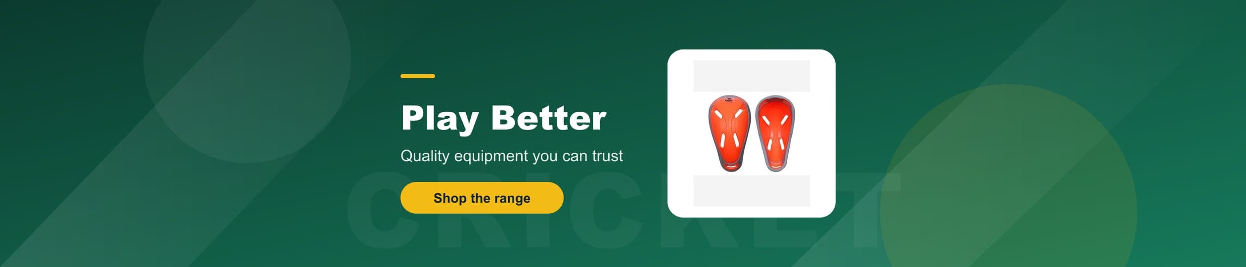 Cricket - Quality equipment you can trust