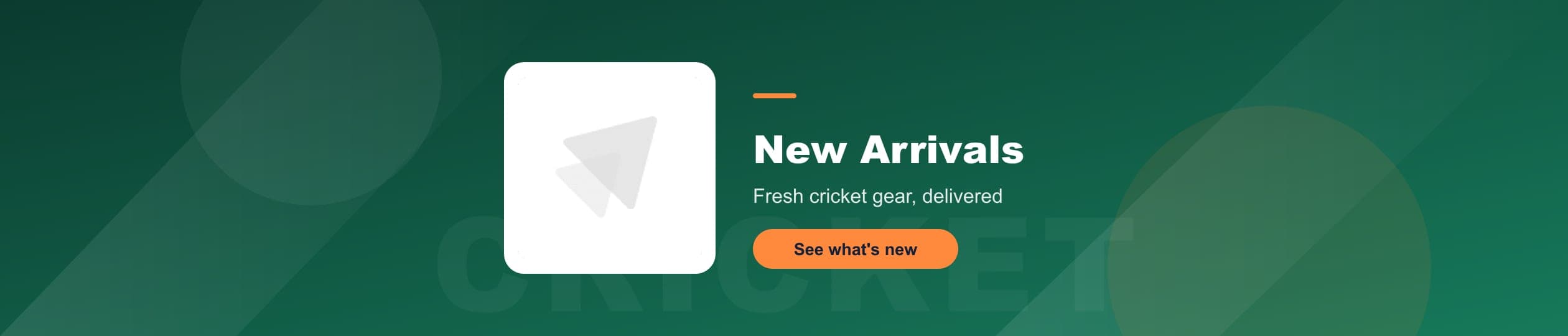 Cricket - Fresh cricket gear, delivered