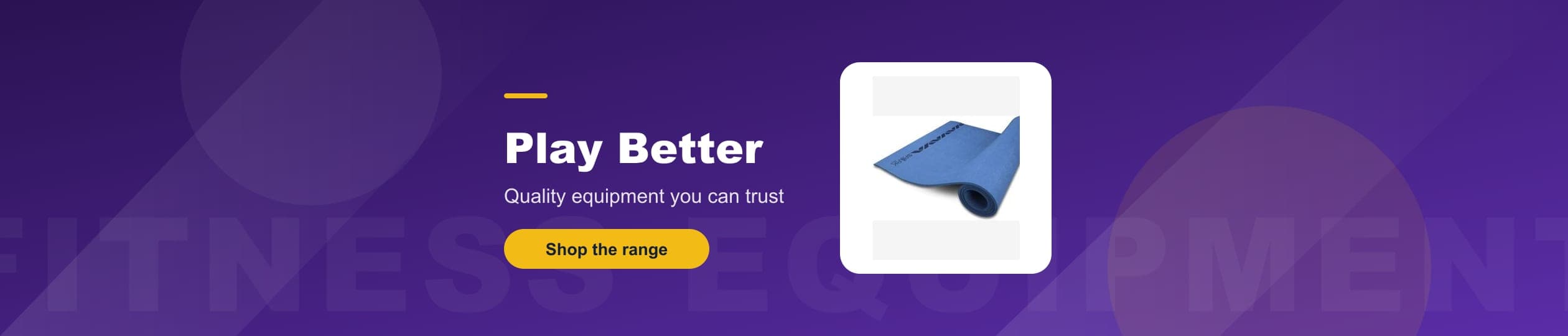 Fitness Equipment - Quality equipment you can trust