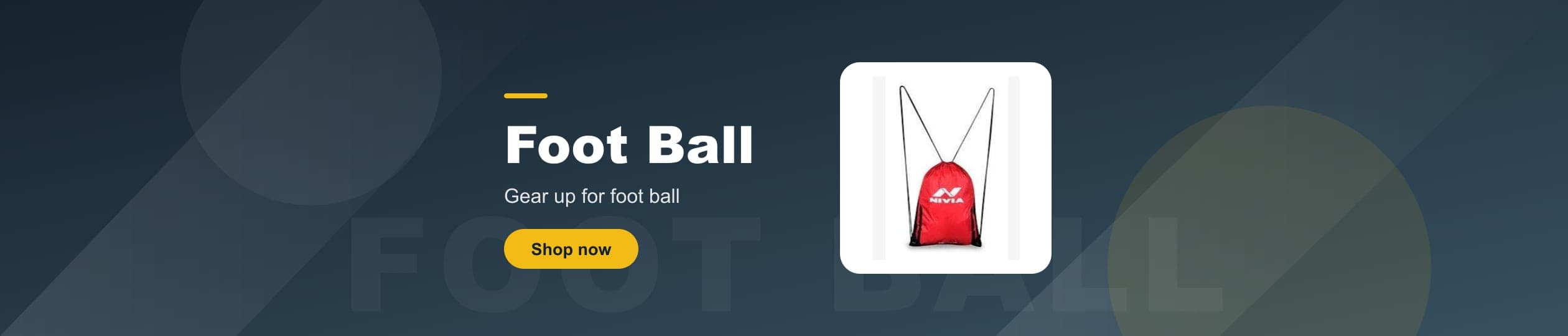 Foot Ball - Gear up for foot ball