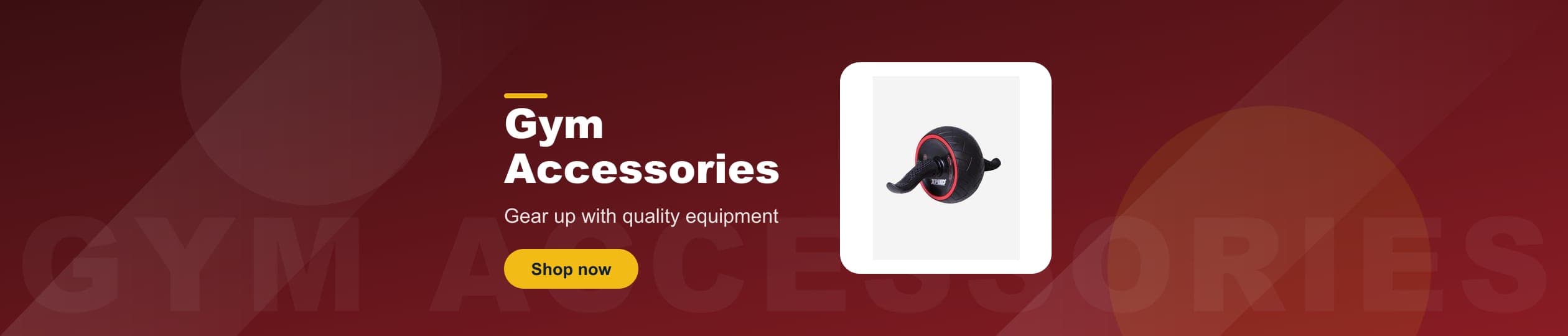 Gym Accessories - Gear up with quality equipment