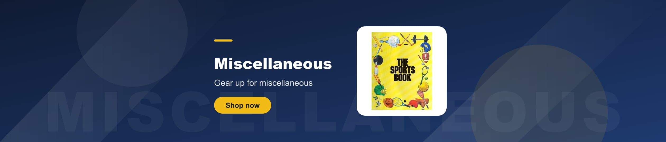 Miscellaneous - Gear up for miscellaneous