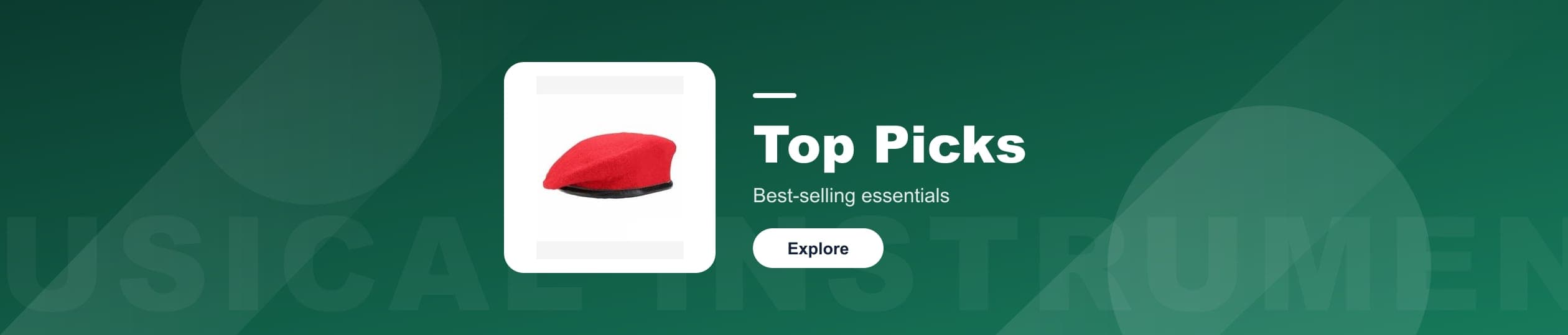 Musical Instruments - Best-selling essentials