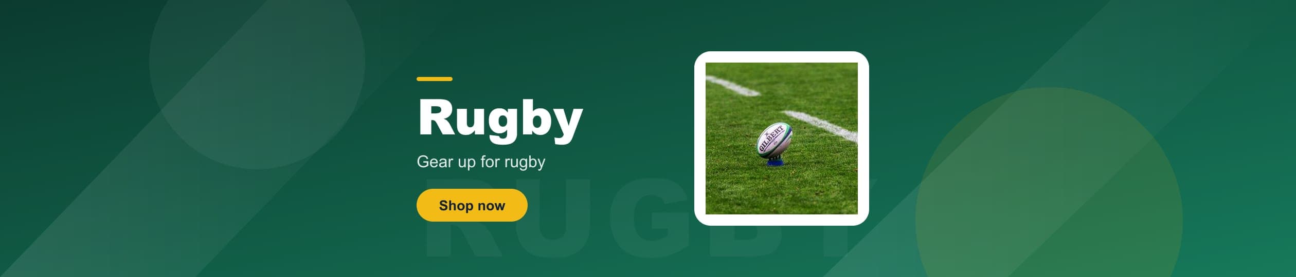 Rugby - Gear up for rugby
