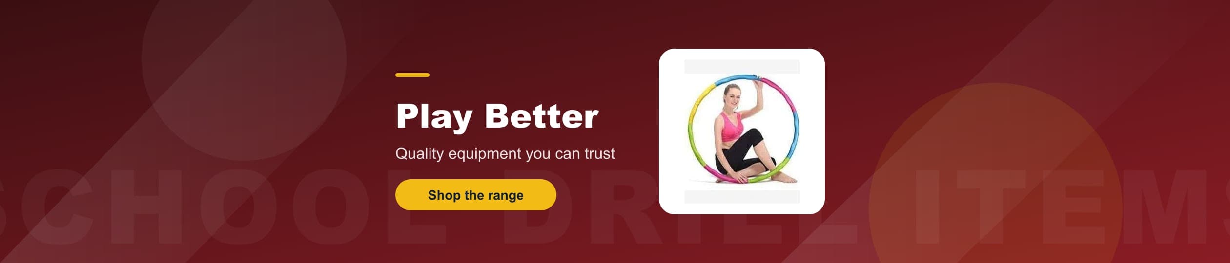 School Drill Items - Quality equipment you can trust