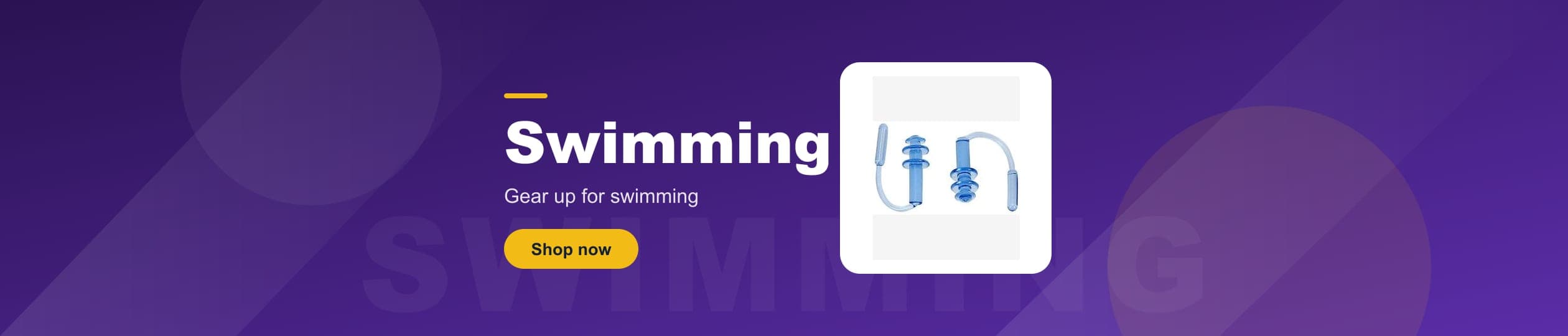 Swimming - Gear up for swimming