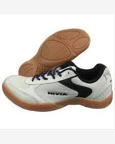 Badminton Shoes- Nivia Flash 2.0 White (No.6)