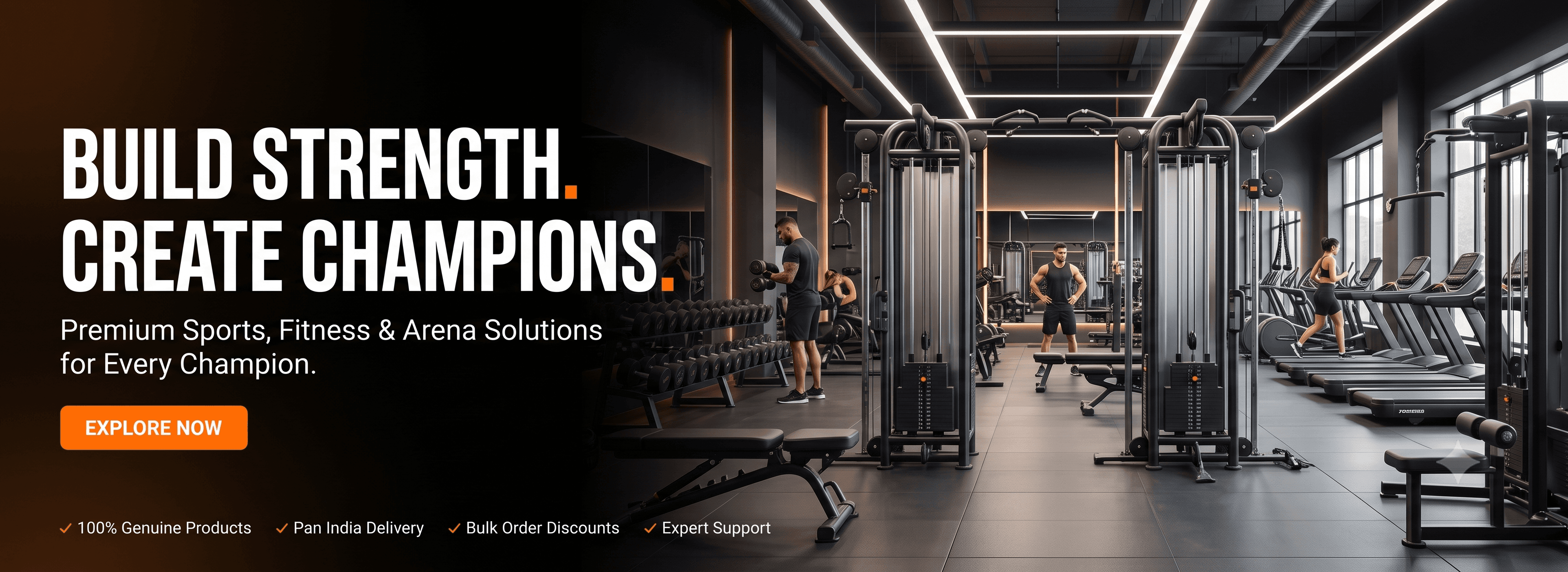 BUILD STRENGTH. CREATE CHAMPIONS.