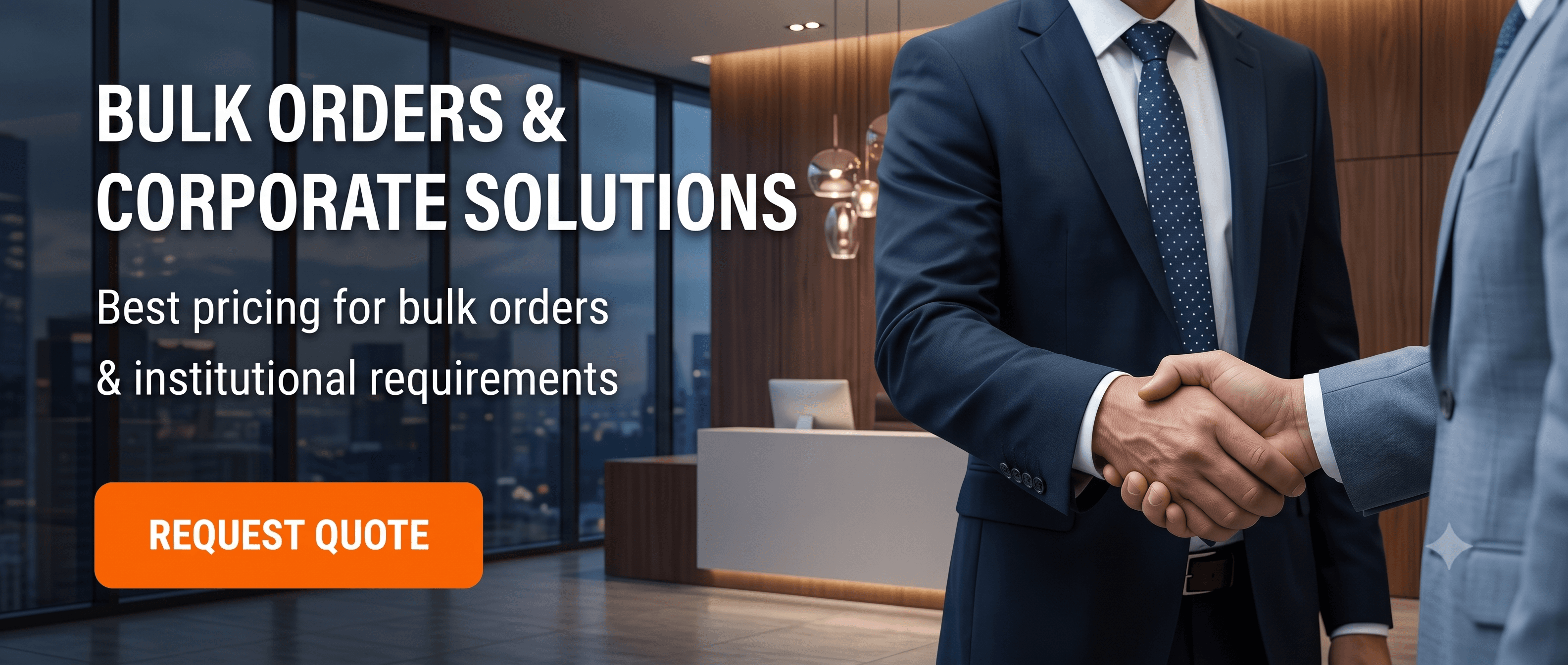 BULK ORDERS & CORPORATE SOLUTIONS